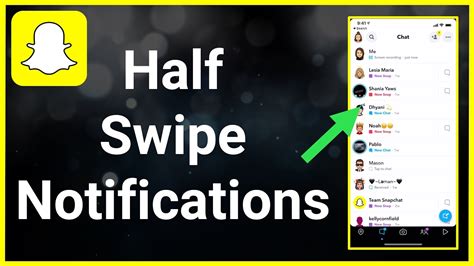 how do you half swipe on snap|How to half swipe on Snapchat